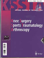 Knee Surgery Sports traumatology Arthroscopy Journal cover KSSTA Journal